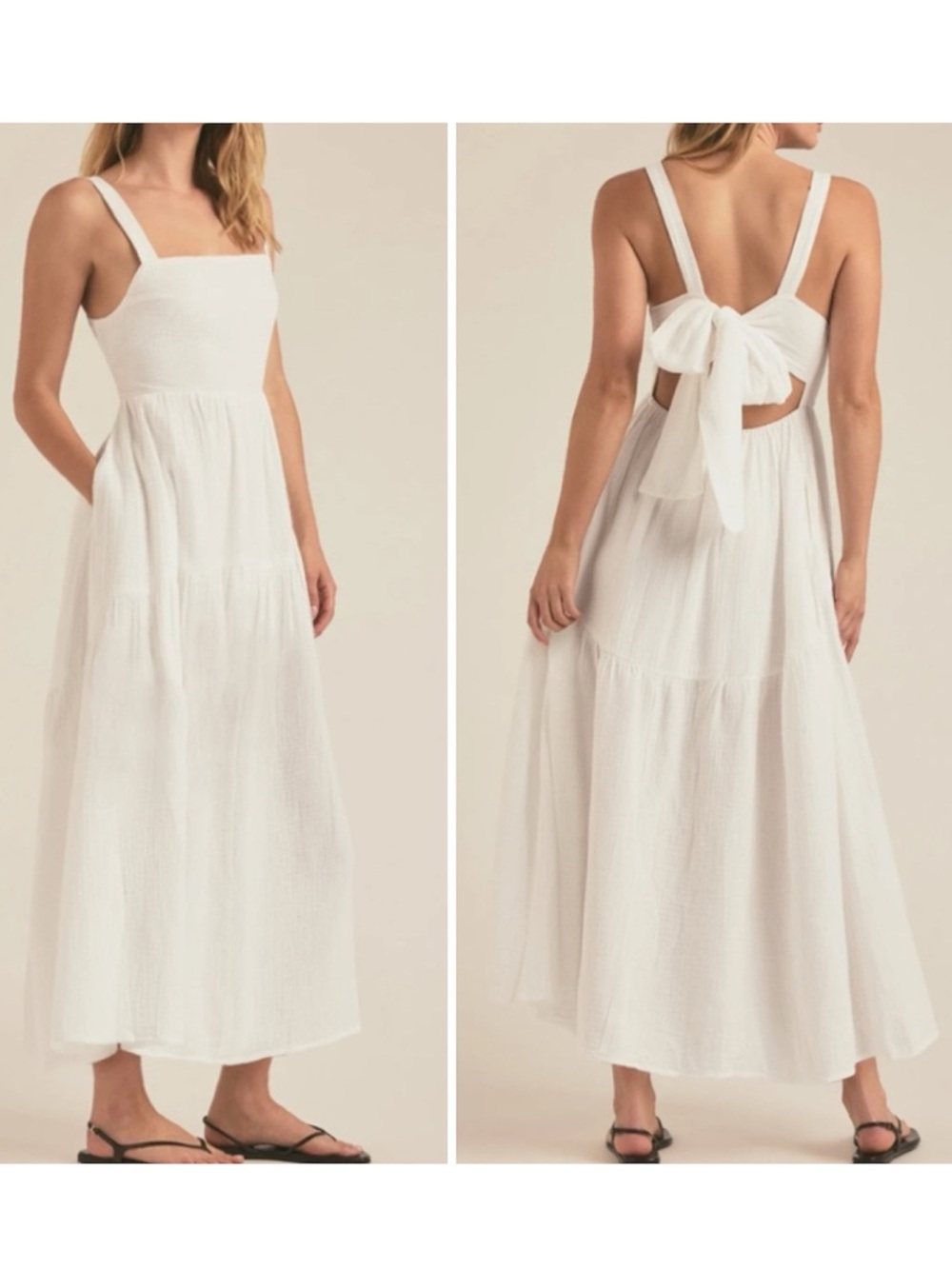 FAVORITE DAUGHTER The Go To Dress in White Size XL NWT